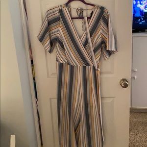 Jumpsuit that hits above ankles